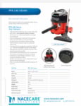 PPR-240-Canister-Vacuum-Product-Spec-Sheet