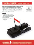 Catchmaster_Predator_Sell Sheet Catchmaster_Predator_Sell Sheet
