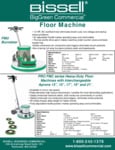 Bissell Floor burnishing Machines Specsheet Bissell Floor burnishing Machines Specsheet
