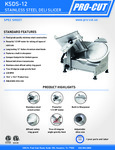 ProCut_KSDS-12_Meat_Slicer_SpecSheet