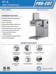 ProCut_KT-8_StainlessSteel_Meat_Tenderizer_SpecSheet