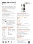 Prodigi Pro 20-10 (E/G) Spec Sheet