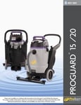 ProTeam ProGuard 15 & 20 Spec Sheet ProTeam ProGuard 15 & 20 Spec Sheet