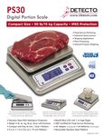 Detecto PS30 Spec Sheet Detecto PS30 Spec Sheet