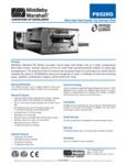 PS528G Middleby Gas Conveyor Oven Spec Sheet PS528G Middleby Gas Conveyor Oven Spec Sheet