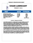 Lucas Oil Chain Lubricant Specs Lucas Oil Chain Lubricant Specs