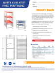 INSERT RACK spec sheet INSERT RACK spec sheet