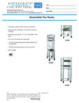 STEAM TABLE PAN RACK 5 SP 24R spec sheet STEAM TABLE PAN RACK 5 SP 24R spec sheet