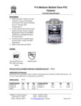 oatey medium cement spec sheet