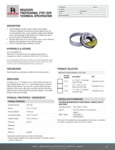 MEGATAPE 1/2 IN. X 1000 IN. spec sheet