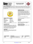 1/2 IN. X 260 YELLOW TFE TAPE spec sheet