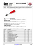 BRUSH FIT PLASTIC HANDLE 1/2 IN. spec sheet BRUSH FIT PLASTIC HANDLE 1/2 IN. spec sheet