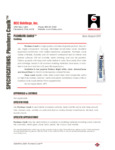 6 FL OZ PLUMBERS CAULK-WHITE spec sheet 6 FL OZ PLUMBERS CAULK-WHITE spec sheet