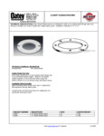 FLANGE SPACER PVC spec sheet FLANGE SPACER PVC spec sheet