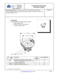BASKET STRAINER SS METAL POST W/TAILPIECE spec sheet