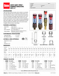 QUIET PIPE HAMMER ARRESTOR, 1/2 IN, F1960 STRAIGHT, A spec sheet QUIET PIPE HAMMER ARRESTOR, 1/2 IN, F1960 STRAIGHT, A spec sheet