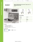Regency Plumbing & Hardware 600FD44G Specsheet Regency Plumbing & Hardware 600FD44G Specsheet