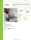 Regency Plumbing & Hardware 600FD48 Specsheet