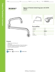 Regency Plumbing & Hardware 600FSNZDJ15 Specsheet