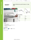 Regency Plumbing & Hardware 600FW816 Specsheet Regency Plumbing & Hardware 600FW816 Specsheet