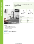 Regency Plumbing & Hardware 600FW84G Specsheet
