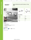 Regency Plumbing & Hardware 600FW86 Specsheet Regency Plumbing & Hardware 600FW86 Specsheet