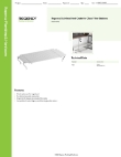Regency Plumbing & Hardware 600GFGRATE Specsheet Regency Plumbing & Hardware 600GFGRATE Specsheet