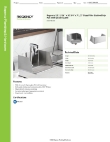 Regency Tables & Sinks 600GFSB410BS Specsheet Regency Tables & Sinks 600GFSB410BS Specsheet