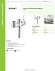 Regency Plumbing & Hardware 600PRA Specsheet Regency Plumbing & Hardware 600PRA Specsheet