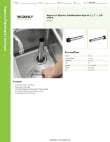 Regency Plumbing & Hardware 600SSOP8 Specsheet