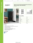 Regency Space Solutions 407WNRKKITBK Specsheet