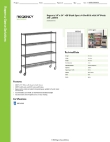Regency Space Solutions 460B1454KM54 Specsheet