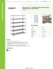 Regency Space Solutions 460B2472K96 Specsheet Regency Space Solutions 460B2472K96 Specsheet