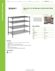 Regency Space Solutions 460B3060K54 Specsheet