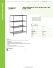 Regency Space Solutions 460B3060K74 Specsheet