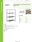 Regency Space Solutions 460B3060K84 Specsheet