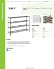 Regency Space Solutions 460EB1872K54 Specsheet