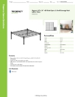 Regency Space Solutions 460B2424D81 Specsheet
