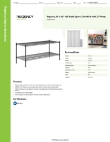 Regency Space Solutions 460EB2460K22 Specsheet