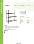 Regency Space Solutions 460EB2460K74 Specsheet