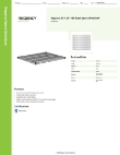 Regency Space Solutions 460EB3036 Specsheet