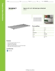 Regency Space Solutions 460EB3060 Specsheet