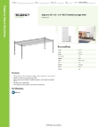 Regency Space Solutions 460EC1842K11 Specsheet