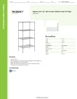 Regency Space Solutions 460EC2436KIT Specsheet Regency Space Solutions 460EC2436KIT Specsheet