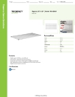 Regency Space Solutions 460EC3060 Specsheet