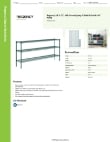 Regency Space Solutions 460EG1472K33 Specsheet