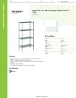 Regency Space Solutions 460EG1836KIT Specsheet