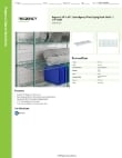 Regency Space Solutions 460EG2460DR1 Specsheet Regency Space Solutions 460EG2460DR1 Specsheet