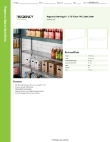 Regency Space Solutions 460MATCL1472 Specsheet Regency Space Solutions 460MATCL1472 Specsheet