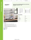 Regency Space Solutions 460SB1854K64 Specsheet Regency Space Solutions 460SB1854K64 Specsheet